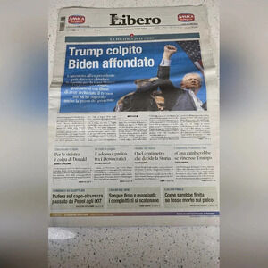 Trump Newspaper European FIGHT